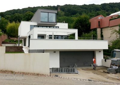Außenansicht Architektenhaus Ettlingen