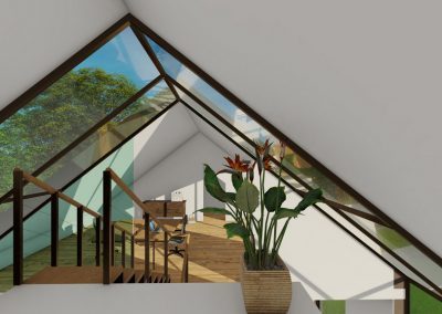 Satteldach Einfamilienhaus modern