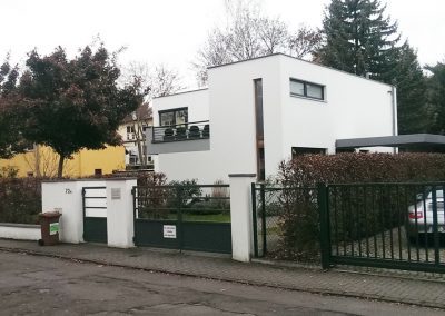 Modernes Doppelhaus in Leipzig – Bauhaus Stil
