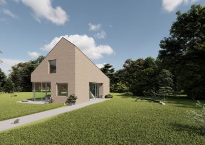Einfamilienhaus mit Satteldach Berlin Teltow Architekt